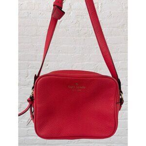 Kate Spade Red Coral Crossbody Bag